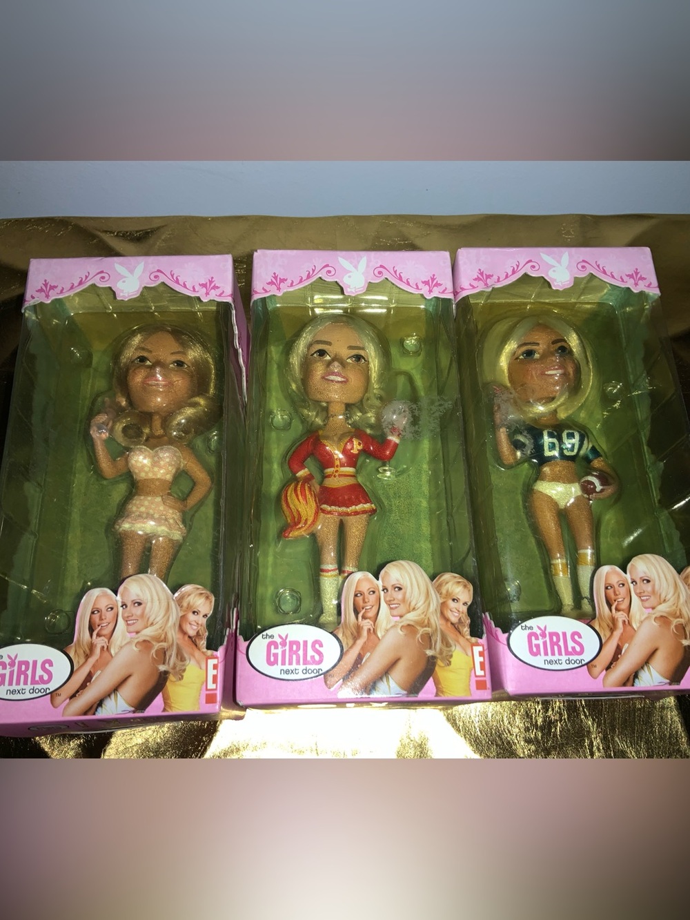 Vintage Y2K playboy bubble dolls new in box